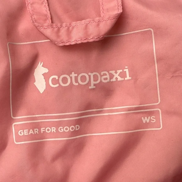 Cotopaxi Teca Half Zip Hooded Windbreaker Anorak Jacket Women Small Kangaroo FLW - Picture 7 of 11